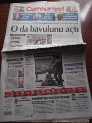 Cumhuriyet Gazetesi - 4 Aralık 2013 - Aziz Yıldırım'dan Şampiyonluk Sözü - Turkcell'den Görme Engellilere Ses - Farklı Bir Kibritçi Kız - Altan Erkekli - Abdullah Gül'ün Kızlı Erkekli Göndermesi - Hrant Dink Suikastı Sanığı Erhan Tuncel - Dershane Krizi Ertelendi - Generallerin MGK İsyanı - Tecavüz Tehdidi İddianamede