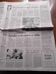 Cumhuriyet Gazetesi - 8 Nisan 2006 - Galatasaray İzmir Marşı'yla - Metin Kurt Fethullahçı Yapılanmaya Yer Yok - Da Vinci Şifresi Mayıs'ta Çözülüyor - ABD Kıskacında Suriye- Recep Tayyip Erdoğan'dan Silahı Bırak Çağrısı - Başsavcı Nuri Ok Yargıya Müdahale Ediliyor - Şevket Kazan 28 Şubat'ta Hatalıydık - Berlusconi Solu Birleştirdi