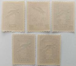 1934 SÜRŞARJLI BİRİNCİ UÇAK PULLARI MNH TAM SERİ 2024 KATALOK DEĞERİ;600.00TL 3N4BB1 NADİR