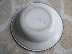 EMAYE - TABAK - ÇAPI 22  CM