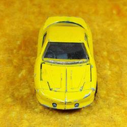 VINTAGE MAJORETTE PONTIAC FIREBIRD No.212 SARI RENKLİ METAL OYUNCAK ARABA