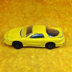 VINTAGE MAJORETTE PONTIAC FIREBIRD No.212 SARI RENKLİ METAL OYUNCAK ARABA