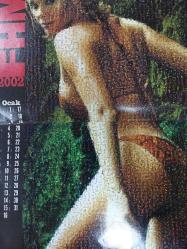FHM Dünya Turu 2002 Takvimi - Nell McAndrew - Sandy Bentley - Tiffany Thiessen - Melanie - Tanya Haymen - Carmen Electra - Pamela Anderson - Brooke Burke - Vibe Sorensen - Tiffany Amber - Gena Lee Nolin - Davinia Taylor -