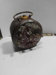 MS10-----ANTİKA KURMALI ALMAN KİENZLE MASA SAATİ---ÇALIŞMIYOR