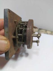 MS10-----ANTİKA KURMALI BAYARD KAİDESİZ SAAT---ÇALIŞMIYOR