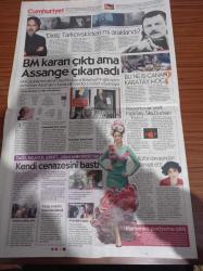 Cumhuriyet Gazetesi - 6 Şubat 2016 - Fenerbahçe Antalyaspor’a deplasmanda 4-2 yenildi,Fenerbahçe dağıldı-Aziz Yıldırım Türkiye'ye Şikeyi Getiren Galatasaray'dır - Burak Yılmaz Çin'de - Diriliş Tarkovski'den Mi Araklandı - Gonca Vuslateri - Yassıada'nın Failleri - Halep'ten Büyük Kaçış - Can Dündar ve Erdem Gül 25 Mart'ta Hakim Önünde - Selahattin Demirtaş - Recep Tayyip Erdoğan