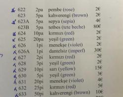 1909 KARMA ÜCRET FİSKALLERİ - SÜLEYMANİYE FİSKAL PULLAR 622/635