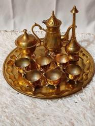Antika - 13353-ÇOK ŞAHANE PİRİNÇ ŞERBET TAKIMI - kitantik - kitaLog