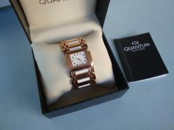 QUANTUM EQUINOX EQL125 KADIN KOL SAATI ( KULLANILMAMIŞ / İHTİYAÇ FAZLASI ) Orjinal KİTAPÇIKLI KUTUSUNDA - UYGUN FİYAT