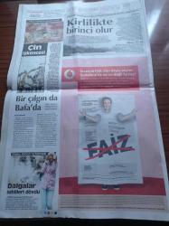 Cumhuriyet Gazetesi - 9 Şubat 2013 - Hoşgeldin Didier Drogba - Fenerbahçe Galatasaray Finalde - Çin İşkencesi - Melih Gökçek Böyle Batırdı - Ergin Saygun Tahliye Edildi - Ümit Kocasakal Yönetimdeki İstanbul Barosu'ndan Genel Kurul Çağrısı - İspanyol Filozof Savater Sol Bütünlüğü Savunmalı