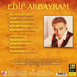 Plak edip akbayram türküler yanmaz  ambalajında limitli baskı plak