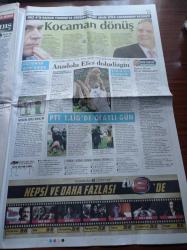 Cumhuriyet Gazetesi - 24 Aralık 2012 - Aykut Kocaman İstifa Kararından Döndü - PTT 1.Lig'de Olaylı Gün - Siyanür Havuzu İçin Mezarlık Taşındı - Aydınların İsyanı - Grup Yorum - Kahramanmaraş'ta Yine Abluka - Kubilay'a Görkemli Anma