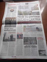 Cumhuriyet Gazetesi - 28 Ocak 2017 - Arda Turan Atatürk Sevgimi Sorgulatmam - TFF'ye Küfür Şikayeti - Belgrad Ormanı Dekovil Tehdidi - 90 Gündür Tutukluyuz - TRT'den Evet İçin Kampanya - Ödev Yerine Haydi Camiye