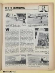 RC Modeler Radio Control Airplanes Flying Electrical - January 1983 - Vintage Magazine - İngilizce Uzaktan Kumandalı Model Uçak Dergisi - Grumman Gulfhawk - Boeing P26A - P61 Black Widow - Marcoux Bromberg - Piper Cub J3