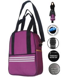 Spor Omuz Okul Seyahat Lettop Evrak Çantası Ayarlı Askı Cepli