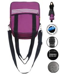 Spor Omuz Okul Seyahat Lettop Evrak Çantası Ayarlı Askı Cepli