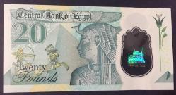 MISIR 20  PAUND  ÇİL POLİMER  PARA