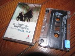 FAZIL SAY LA SACRE DU PRİNTEMPS  KASET