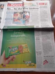 Sözcü Gazetesi - 24 Eylül 2012 - Kemalettin Şentürk Depremi - Trabzonspor Genel Sekreteri Hasan Yener Federasyon Bizi Şampiyon İlan Etti - Kenan İmirzalıoğlu - Şebnem Ferah - Ata Demirer - Hazreti Muhammed'e Hakaret Eden Film Yapımcısının Kellesine 100 Bin Dolar - HEPAR Genel Başkanı Osman Pamukoğlu - Süleyman Demirel - Tümgeneral Atilla Özler Zeybeği Bundan Sonra Cezaevindeki Arkadaşlarla Oynarız