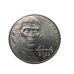 ABD 5 Cent 2022 - P - Jefferson