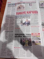 Sözcü Gazetesi - 17 Mart 2020 - Dünya Zor Günler Yaşıyor Virüs Sporu Da Vurdu - Fatih Terim'i Haklı Çıkaran Gerçekler- Karantina Gunleri- Trump Aşı Bulan Alman Firmasına 1 Milyar Dolar Teklif Etti - Camilerde Cemaatle Namaza Ara Verildi - Vaka Sayısı 47 Oldu