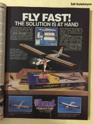 RC Modeler Radio Control Airplanes Flying Electrical - August 1989 - Vintage Magazine - İngilizce Uzaktan Kumandalı Model Uçak Dergisi - Construction : Heath Baby Bullet - Ultra Sport 60 - Express M29 - Bandido