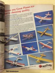 RC Modeler Radio Control Airplanes Flying Electrical - August 1989 - Vintage Magazine - İngilizce Uzaktan Kumandalı Model Uçak Dergisi - Construction : Heath Baby Bullet - Ultra Sport 60 - Express M29 - Bandido