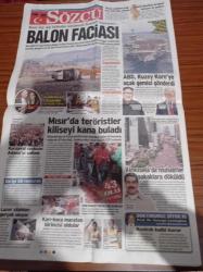 Sözcü Gazetesi - 10 Nisan 2017 - Gizli Golcü Josef De Souza - Dick Advocaat - ABD Kuzey Kore'ye Uçak Gemisi Gönderdi - Kapadokya'da Balon Faciası - Yurtdışında Oy Verme İşlemi Bitti Geriye Şaibe Kaldı - Sinan Oğan Hayır Cephesi Milli Mücadele Ruhuyla Çalışıyor - Meral Akşener Bize FETÖ'cü Terörist Diyen Aynaya Baksın