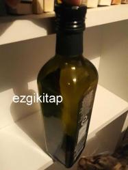 boş zeytinyağı şişesi cam şişe süs eşyası