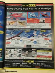 RC Modeler Radio Control Airplanes Flying Electrical - February 2001 - Vintage Magazine - İngilizce Uzaktan Kumandalı Model Uçak Dergisi - Construction : Miles M20 - MDS 148 Fs Pro - Mx 6800 Pico Micro - Whisper 1400