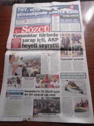 Sözcü Gazetesi - 10 Şubat 2014 - Roberto Carlos - Aziz Yıldırım Galatasaray'ı Arenada Yeneriz - Yunanlılar Türbede Şarap İçtimm AKP Seyretti - Recep Tayyip Erdoğan Habertürk'e Müdahale Etti - İnternetime Dokunma Eylemleri - Milli Eğitime İslami Kuşatma - Devlet Bahçeli Muhalefet Tazminatla Susturulamaz