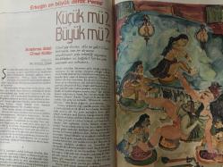 Bravo Dergisi - Nisan 1984 - Sayı:34 (ÖN VE ARKA KAPAK YOKTUR) - Aslı Öncü - Barbara Durso  - Kemal Sunal - Neşe Aksoy - Nükhet Duru - Halit Refiğ - Macit Akman - Klaus Kinski - Hanna Schygula - Harrison Ford - Nazan Şoray - Selin limon kolonyası reklamı - Tüketicinin sayfası - Fatih Terim - Striptiz - Karen Kelly - Halıser Halı markası reklamı  - Polonezköy kaçamakları - John Lennon - Boğaz çiçek reklamı - Şermin Cengiz  - Ön ve Arka kapak sayfası yoktur -