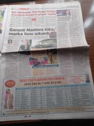 Milliyet Gazetesi - 21 Eylül 2010 - Gaziantep Bursaspor Maçı Olaylar Yüzünden Tamamlanamadı- Fenerbahçe'de Otorite Savaşı - Paris Hilton'dan Kokain İtirafı - Kıvanç Tatlıtuğ Sevgilisinden Ayrıldı Köpek Aldı - Beren Saat - Haluk Bilginer - Abdullah Gül Sultanlık Anlayışı Çıkmamalı - Volkan Demirel Evleniyor - Ergenekon'u Cin Bastı