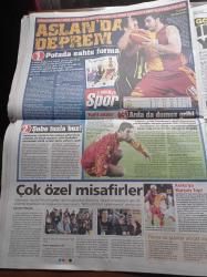 Milliyet Gazetesi - 19 Kasım 2009 - Hakem Fırat Aydınus Gördüğünü Çalar İnandığını Yapar - Galatasaray'da Deprem - Mavi Senfoninin Şifrelerini Çözüyoruz - Arda Turan Domuz Gribi- Milyon Dolarlık Evlilik Kontratı Cem Alara Uzan - Baro Eylemini Geren Pankart