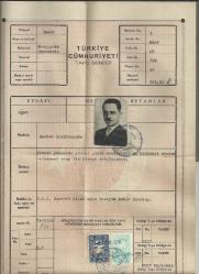 İZMİR KARŞIYAKA OSMANZADE MAHALLESİ ESKİ TAPU SENEDİ...