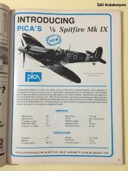RC Modeler Radio Control Airplanes Flying Electrical - April 1990 - Vintage Magazine - İngilizce Uzaktan Kumandalı Model Uçak Dergisi - Construction : Easy 200 - Supermarine Spitfire MK I - American Eaglet - Prazi Mill & Latte - Flybaby Electric - Electro Streak
