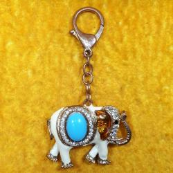 ÇOKLU TAŞLI METAL FİL ANAHTARLIK