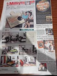 Milliyet Gazetesi - 31 Ocak 2007 - Kambala'da Doping - Mateja Kezman - Hakem Fırat Aydınus - Barda Filminin Yönetmeni Oğluma izlettirmem - Sedat Peker'e Hapis - Sezen Aksu - Mercan Dede - Hubble Teleskobu'nun Artık Tek Gözü Kör - Hrant Dink Cinayetinin Azmettiricisi Yasin Hayal Başka Eylemden Daha Önce Serbest Bırakılmış - El Kaide Lideri Zerkavi - Ayşe Ebru Sezginer