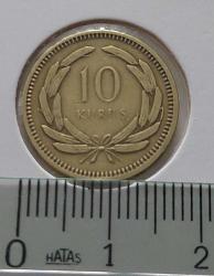 1951 YILI ORJİNAL MADENİ PİRİNÇ 10 ON KURUŞ YY2SS1A ÇİL EN NADİR TARİHLİSİ