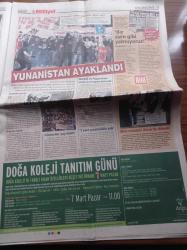 Milliyet Gazetesi - 6 Mart 2010 - Beşiktaş'tan Taraftara Doğum Günü Hediyesi - Trabzonspor Seri Peşinde - Bild'den Papandreu'ya Açık Mektup- Bülent Arınç Kazayı Ucuz Atlattı - Carla Bruno İç Çamaşırı Giysin Mi - Atina'ya Cami - Recep İvedik'de Joy'da Tatil Yaptı