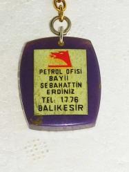 16324-PETROL OFİSİ SEBAHATTİN ERDİNİZ BALIKESİR BAYİİ ANAHTARLIK