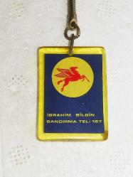 16316-MOBİL BENZİN İSTASYONU İBRAHİM BİLGİN BANDIRMA BAYİ ANAHTARLIK