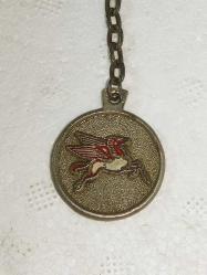 16320-MOBİL BENZİN İSTASYONU METAL ANAHTARLIK