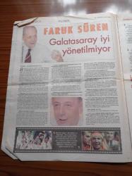 Cumhuriyet Spor Gazetesi - 26 Haziran 2007 -  Manken Tuğba Özay'ın Spor Reçetesi - Rüştü Reçber - 2007 Dünya Starları Dünya Kupası - Murat Canbaş - Suat Çelen- İbrahim Kutluay ve Demet Şener - Galatasaray İyi Yönetilmiyor - Londra'da Tenis - Atların Gece Hayatı - Faruk Süren