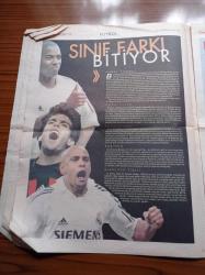 Cumhuriyet Spor Gazetesi - 26 Haziran 2007 -  Manken Tuğba Özay'ın Spor Reçetesi - Rüştü Reçber - 2007 Dünya Starları Dünya Kupası - Murat Canbaş - Suat Çelen- İbrahim Kutluay ve Demet Şener - Galatasaray İyi Yönetilmiyor - Londra'da Tenis - Atların Gece Hayatı - Faruk Süren
