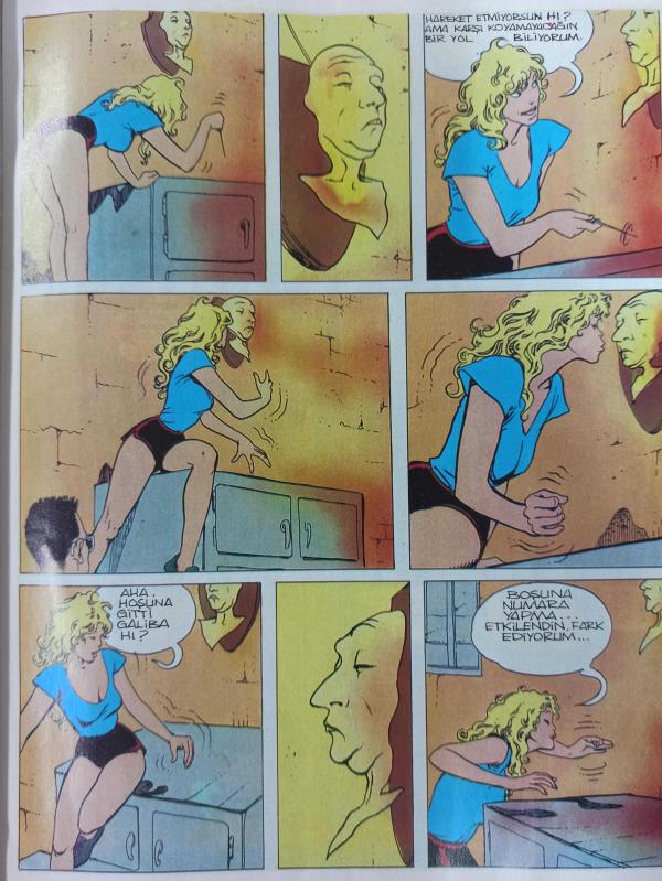 Penthouse Kırmızı Nokta yetişkin erkek dergisi Ekim 1992 Milo  