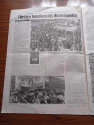 Cumhuriyet Kitap Gazetesi - 5 Aralık 1996  - Sayı 355 - Tarih Vakfı'ndan Bir İlk Türkiye Sendikacılık Ansiklopedisi - Sait Faik Abasıyanık 90 Yaşında - Ayfer Tunç'un Mağara Arkadaşları'nı Ahmet Ümit Değerlendirdi - Talip Apaydın Zeki Saruhan'ın Öğretmenlik Anılarını Değerlendirdi- 100'lük Ülkeden Mektuplar