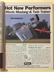 RC Modeler Radio Control Airplanes Flying Electrical - November 1995 - Vintage Magazine - İngilizce Uzaktan Kumandalı Model Uçak Dergisi - Construction : Day Dreamer - Electrocrow - Grasshopper - Sierra - Stephens Akro - Paraplane Sport - Sport Air 40 - Irvine Q72
