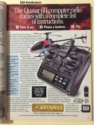 RC Modeler Radio Control Airplanes Flying Electrical - November 1995 - Vintage Magazine - İngilizce Uzaktan Kumandalı Model Uçak Dergisi - Construction : Day Dreamer - Electrocrow - Grasshopper - Sierra - Stephens Akro - Paraplane Sport - Sport Air 40 - Irvine Q72