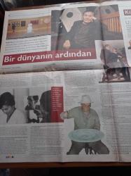 Cumhuriyet Pazar Gazetesi - 2 Aralık 2007 - Sayı 1132- Çizgi De Sinemaya Dahildir - Asterix Ve Vikingler - Kayıp Balık Nemo - Animatör Çizgi Filmciler Derneği Başkanı - Buz Devri -Abidin Dino ve Güzin Dino Fotoğrafı - Das Kapital 140 Yaşında - Karl Marx - Sevim Belli - Sungur Savran